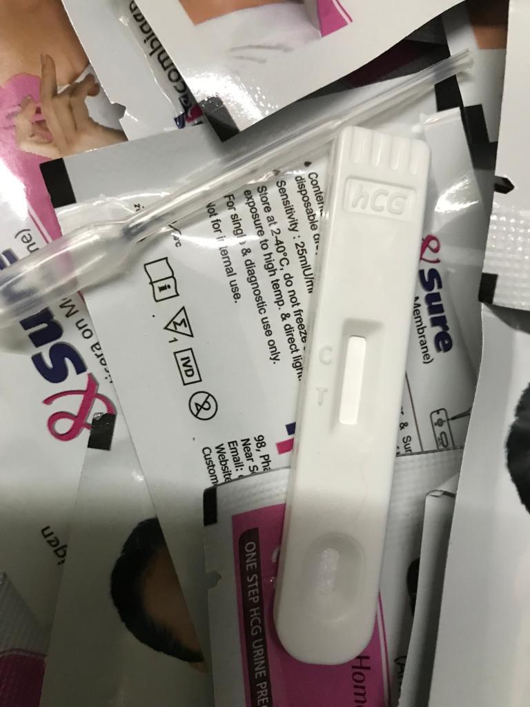 Pregnancy strips